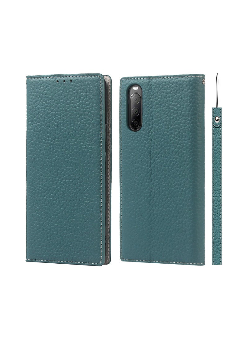 Suteni Flip Cover Card Slots Leather Phone Case for Sony  - Image 1