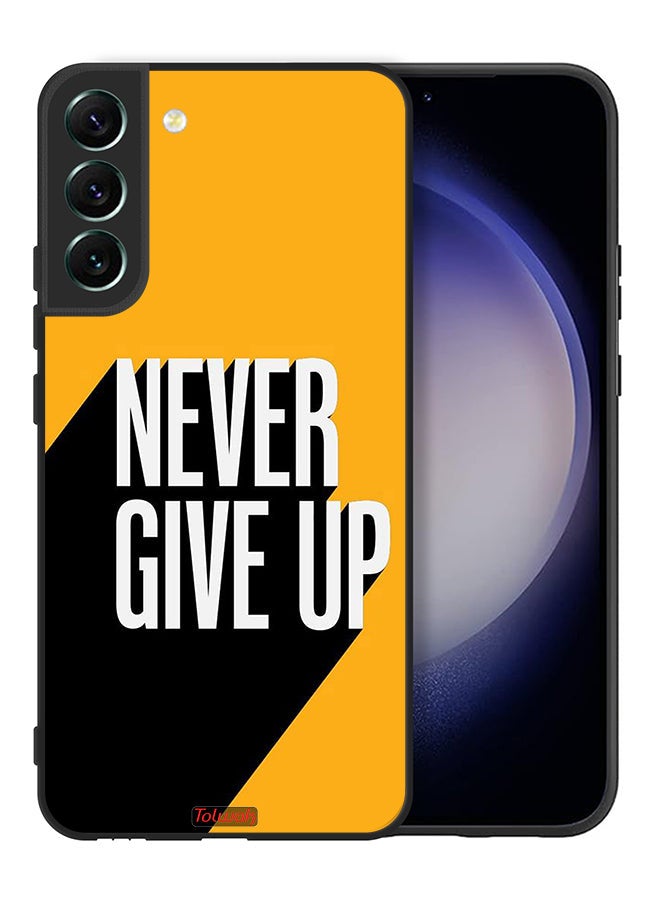 Tolwak Samsung Galaxy S22 Plus 5G Protective Case Cover Never Give Up - Image 2