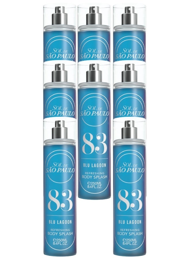 اس او ال 8 قطع معطر للجسم 83 بلو لاجون 250 مل - Image 1