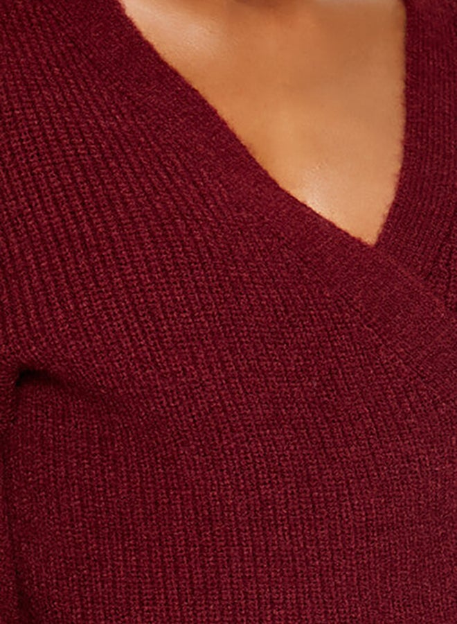 FOREVER 21 Drop-Sleeve Wrap Sweater - Image 3