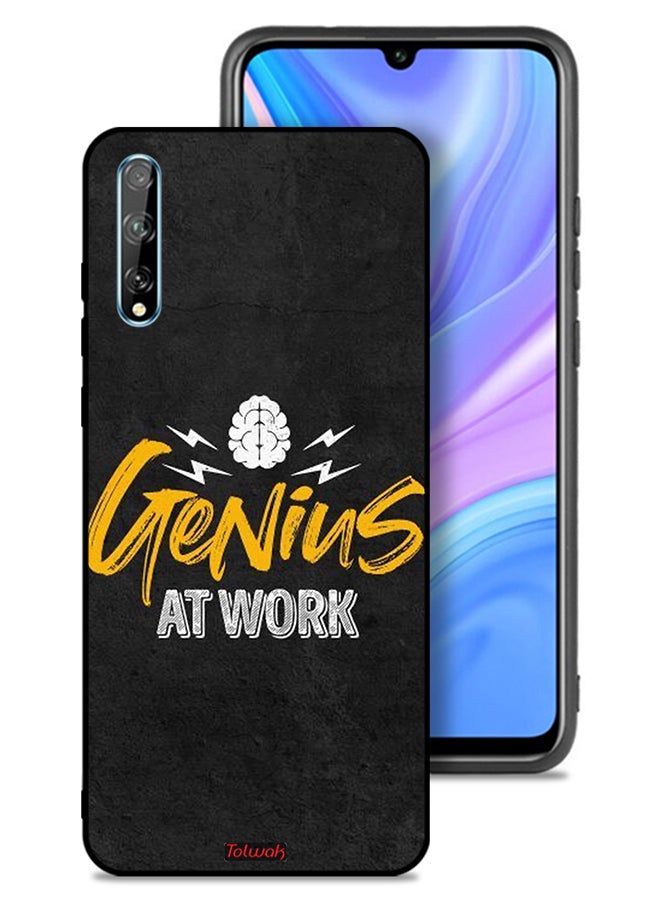 Tolwak Huawei P Smart S Protective Case Cover Genius At Work - Image 1