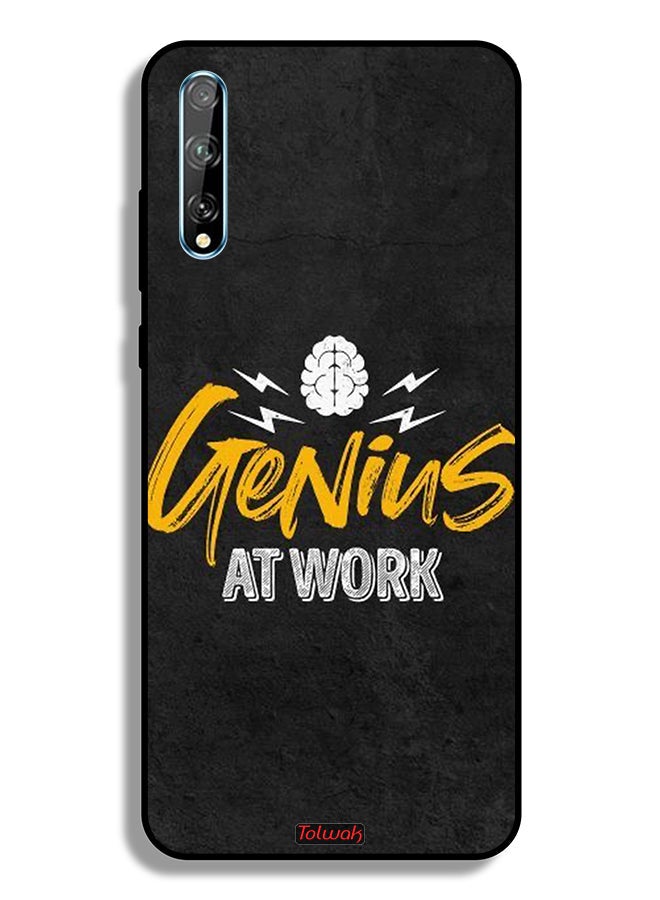 Tolwak Huawei P Smart S Protective Case Cover Genius At Work - Image 2
