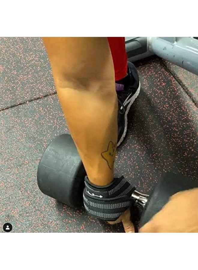 FITCOZI igure 8 Weight Lifting Straps for Weightlifting Heavy Duty Deadlifting Workout Straps | Wrist Wraps Gym Equipment Gear Men Women Pair (Black) (Black) - Image 5