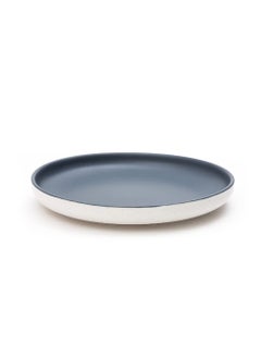 EZ Life EZ Life Matte Pastel Shallow Plate - Pack of 2-8 Inch Ceramic Plate - Sesame Series Matt Blue - Dinnerware - Serveware - Home Kitchen  - Image 3