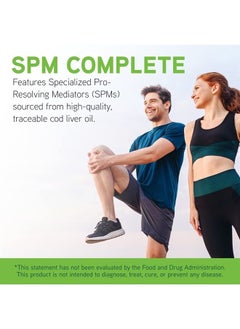 Davinci Labs SPM Complete - Omega-3 Supplement to Support The Immune System, Eye Health and Brain Health* - with Vitamin A, Vitamin D, Alaskan Cod Liver Oil and More - Gluten-Free - 60 Softgels  - Image 3