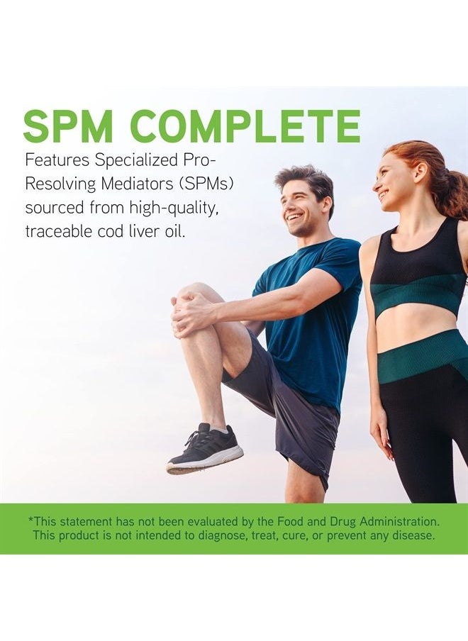 Davinci Labs SPM Complete - Omega-3 Supplement to Support The Immune System, Eye Health and Brain Health* - with Vitamin A, Vitamin D, Alaskan Cod Liver Oil and More - Gluten-Free - 60 Softgels  - Image 3