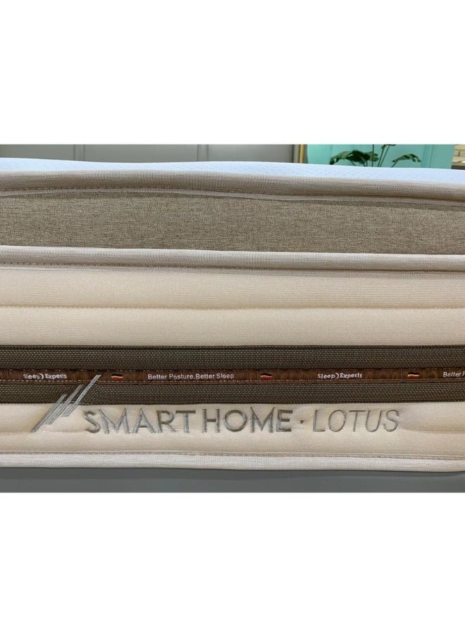 Multi-layer bed mattress with high density sponge texture, 12-layer medical mattress made of memory foam, 200 cm long, 200 cm wide and 30 cm high