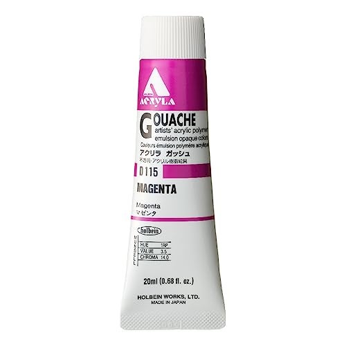 Holbein Acryla Gouache 20ml Magenta - Image 4