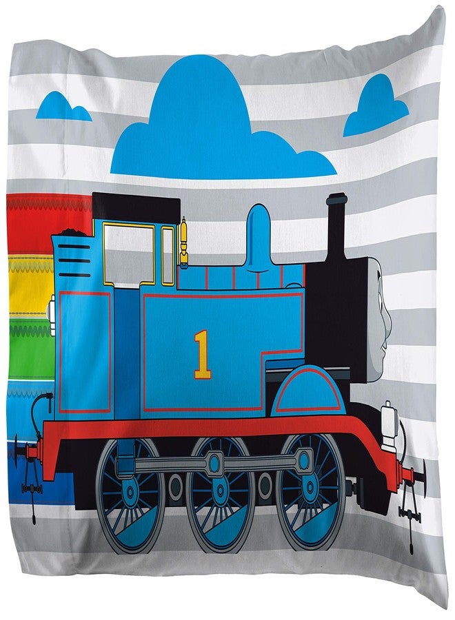 Jay Franco Thomas & Friends Stitch in Time Toddler Sheet Set - 3 Piece Set Super Soft and Cozy Toddler’s Bedding - Fade Resistant Microfiber Sheets (Official Mattel Product) - Image 4