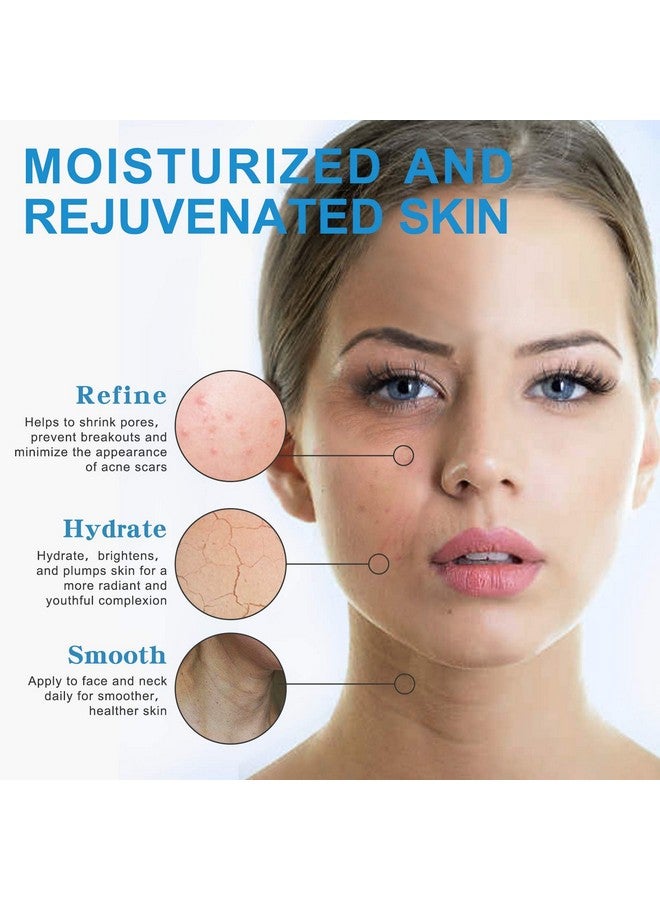 NUSPA 100% Pure Hyaluronic Acid Serum For Face Neck Body With Vitamin C Vitamin E For Skincare Hydrate Moisturize Plump Skin Reduce Wrinkles Anti Aging Serum 2 Oz - Image 4