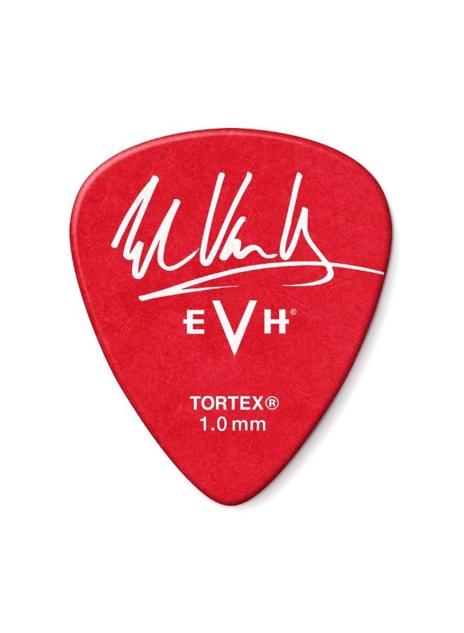 DUNLOP EVH Tortex picks, EVH102P100, Frankenstein picks, 1.0mm picks, Eddie Van Halen picks, guitar picks UAE, EVH picks Dubai, Tortex Frankenstein, signature picks, plectrum 6 pack, durable guitar picks, guitar picks UAE - Image 3