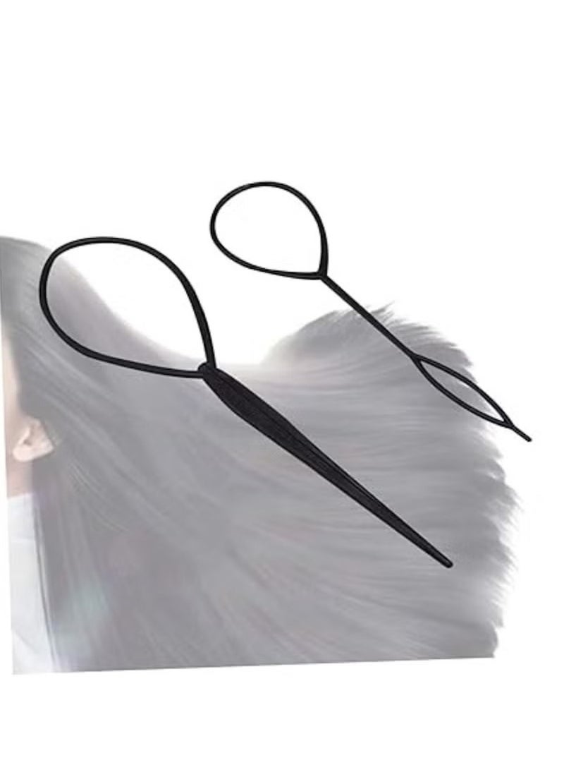 Huitich Hair Topsy Tail Tool Set – Black  - Image 2