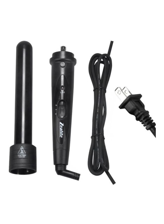 6-In-1 Hair Curler Kit With Gloves Black - Image 4