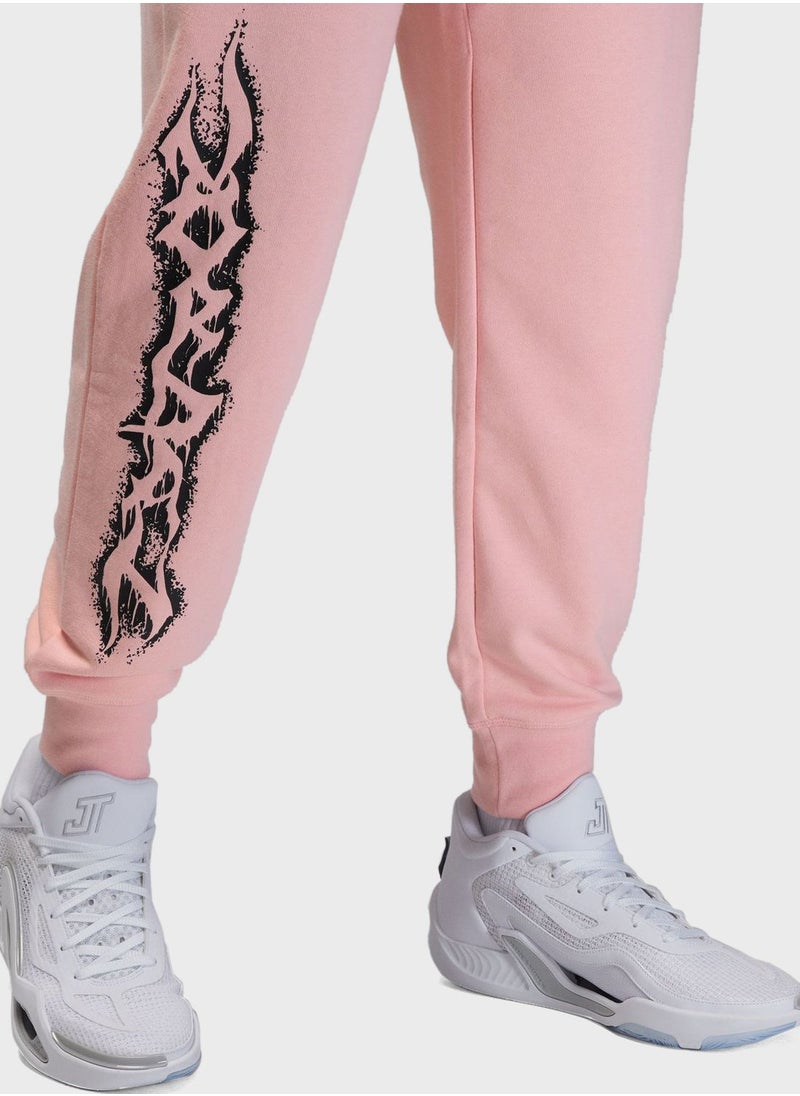 Jordan Jordan Dri-Fit Graphic Fleece Pants  - Image 4