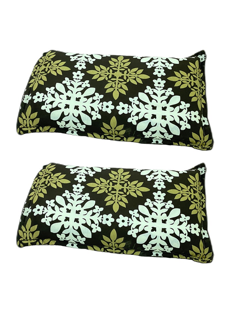 Sleep night Floral 2 Piece Pillow Case Set 50x75cm - Image 1