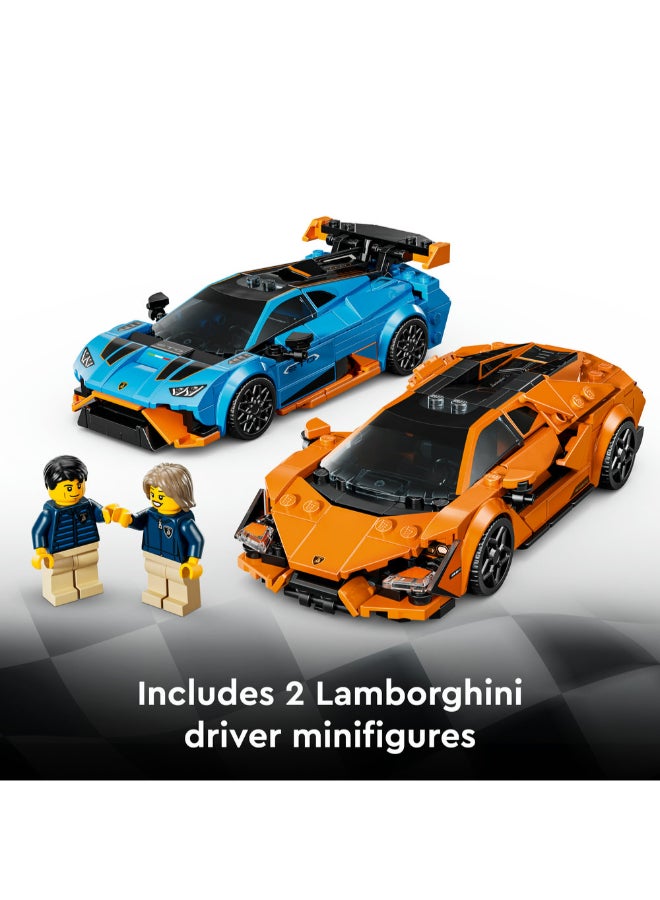 LEGO Speed Champions Lamborghini Revuelto & Huracán STO 77238 (Age 10+, 607 Pieces) - Image 5