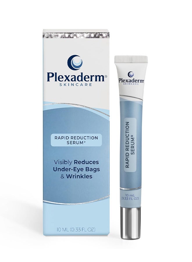 Plexaderm Rapid Reduction Eye Serum, Visibly Reduces Under-Eye Bags, Wrinkles, Dark Circles, Fine Lines & Crow's Feet Instantly, Anti Aging Wrinkle Remover For Face, Full Size Tube - Image 1