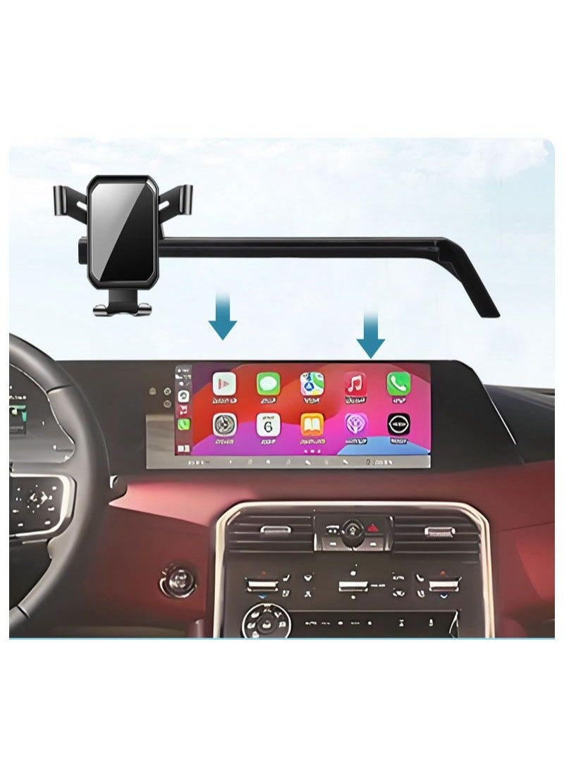 Nissan Patrol 2025 2026 Y63 Phone Holder Mount, Frame + (1* Gravity Car Holder) for all phones, Nissan Patrol Accessories - Image 2