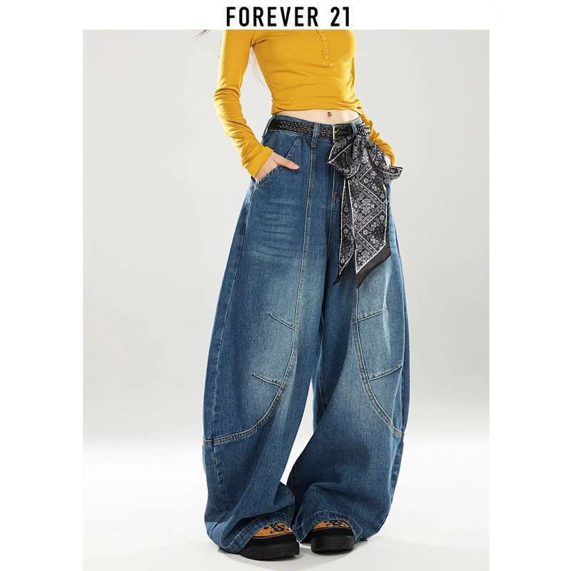 Unisex Casual Daily Denim Jeans - Image 2