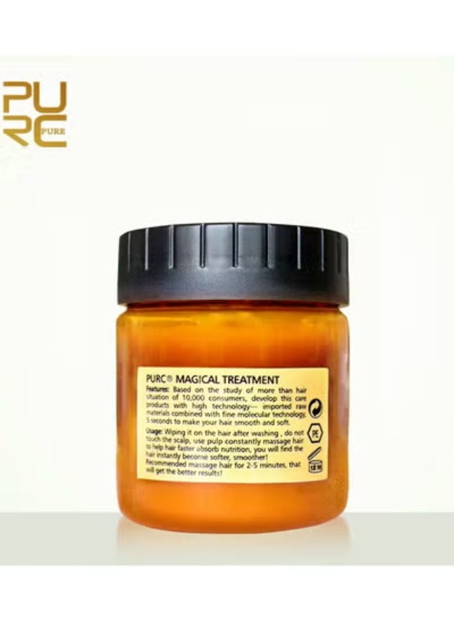 PURC Magical Hair Treatment Mask Frizzy Make Hair Soft Smooth Deep Repair 5 Seconds Repairs Keratin Hair Treatment Hair Scalp Care 120ML  - Image 2