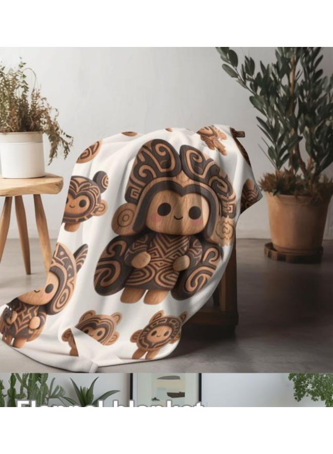 general Flannel thin blanket (warm and comfortable, suitable for sleep, gaming, dust removal and sandproof) 150cm*200cm - 129 - Image 3