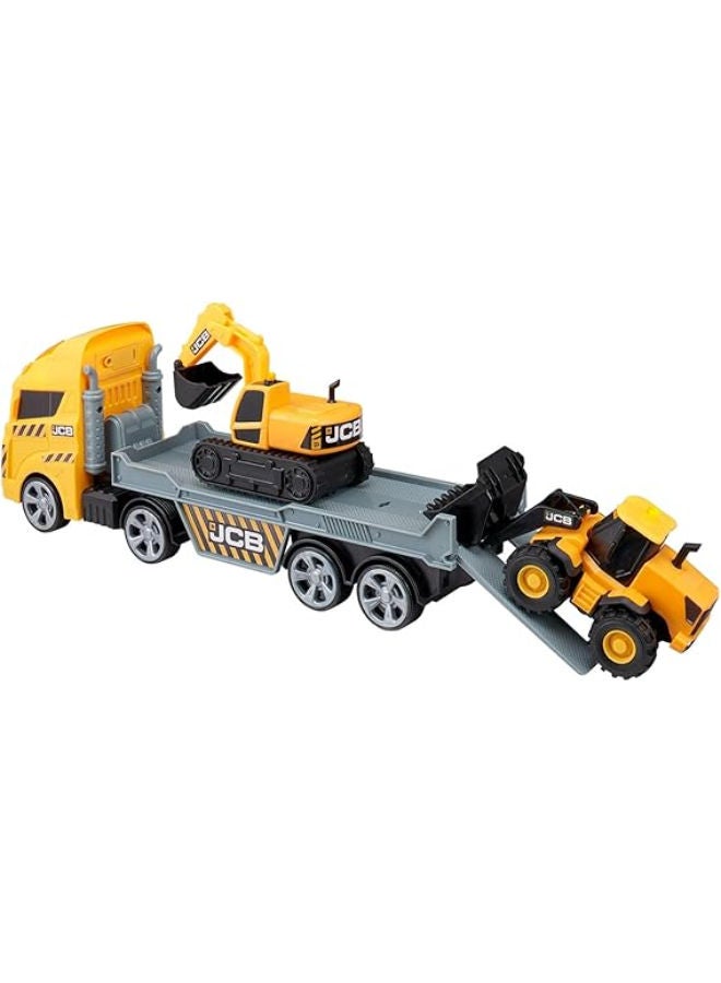 Lights And Sounds Construction Transporter Vehicle Playset