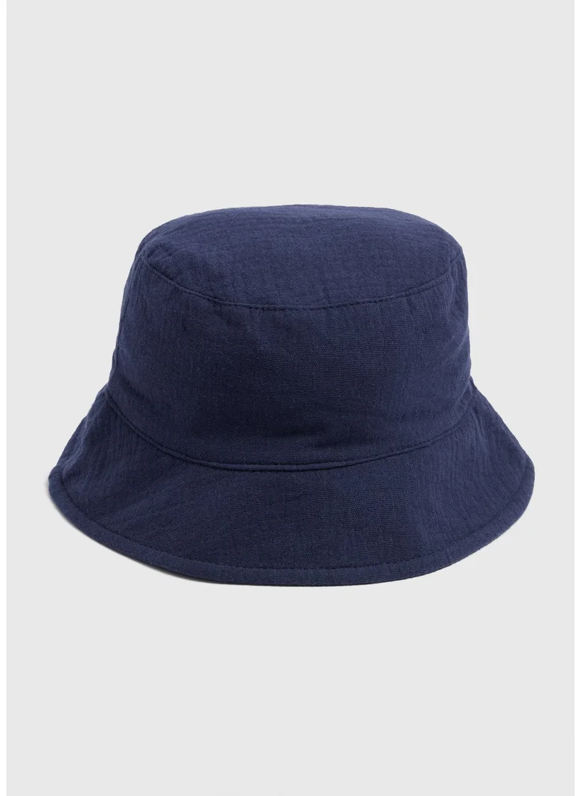 Matalan BABY CRINKLE BUCKET NAVY