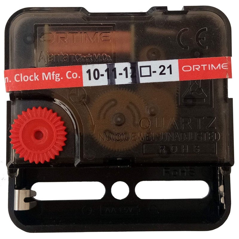 Ingo creation Analogue Plastic Sweep/Silky Silent (NO Tic-Tic Sound) Quartz Movement Machine with Golden Hands Kit for Wall Clock - Image 3
