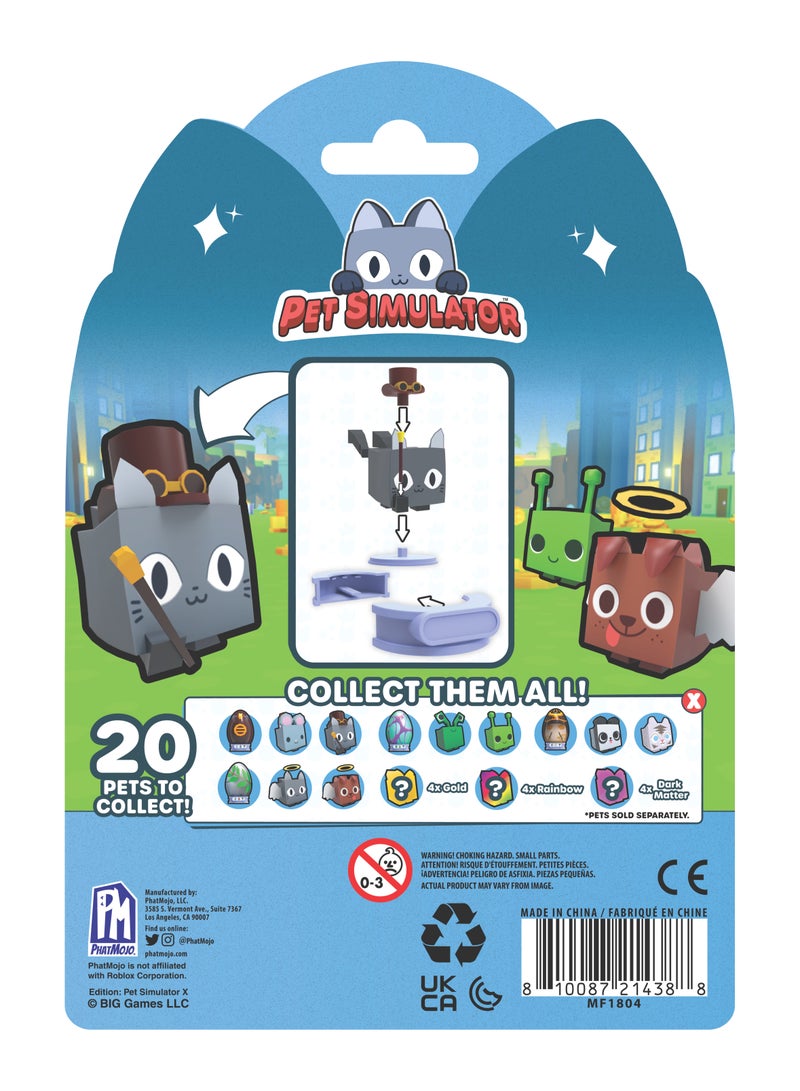PET Simulator Pet Simulator X Mystery Egg 3-Inches Assorted 1 Piece (Style & Color May Vary) | DLC Code Included! | Collectible Pet Figure | Mystery Figure | Surprise Figure | Perfect for Kids, Gamers and Collectors.  - Image 2