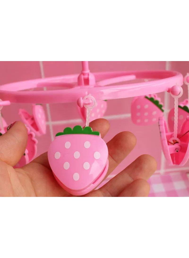 8-Pin Underwear and Sock Dryer with 360-Degree Rotating Hook, Unique and Practical Design  S - Image 2