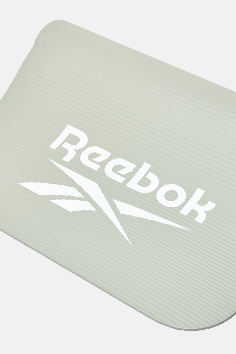 Reebok Men Brand Logo Fitness Training Mat, Grey  - Image 3