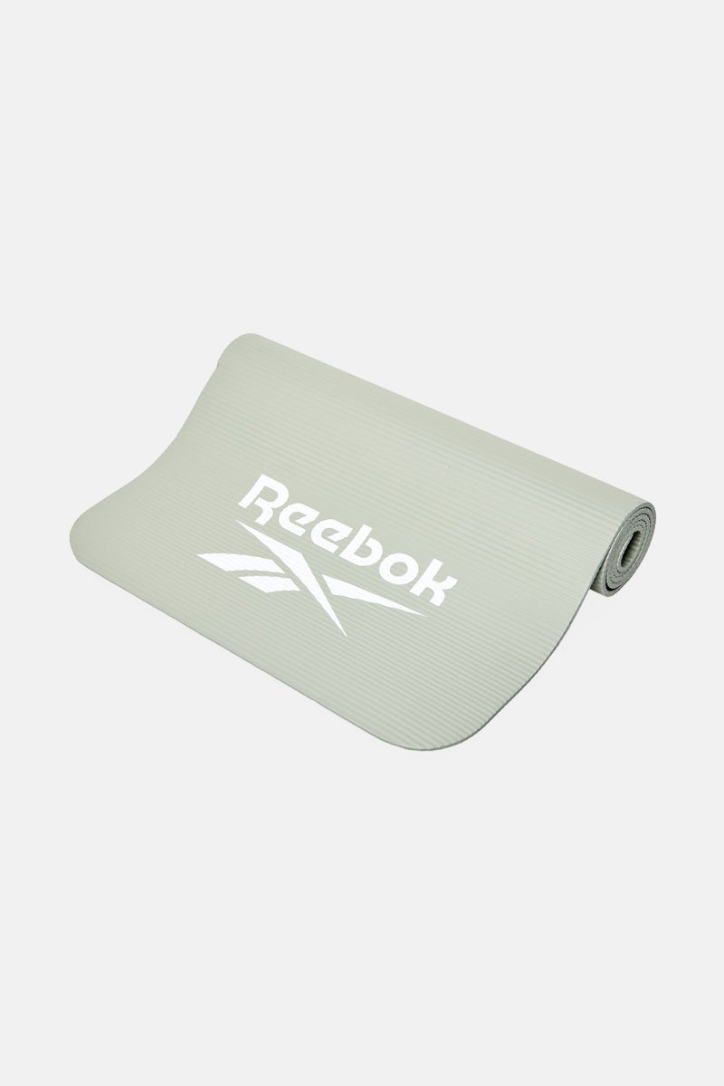 Reebok Men Brand Logo Fitness Training Mat, Grey  - Image 2