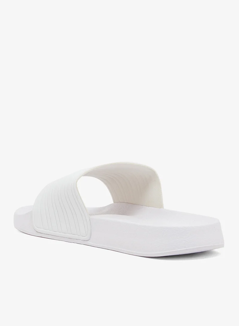 Seventy Five Casual Stripes Detail Slides