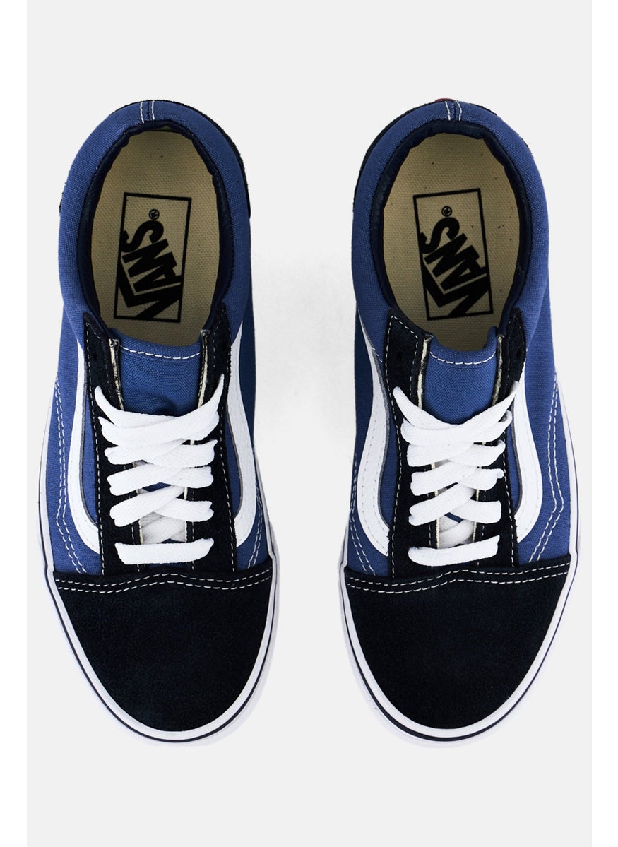 Women Old Skool Lace Up Skate Shoes, Navy - pzsku/ZF365B74BFAAF474A8E4BZ/45/_/1739110409/012b7076-bdf8-4fad-b677-842697f0788b