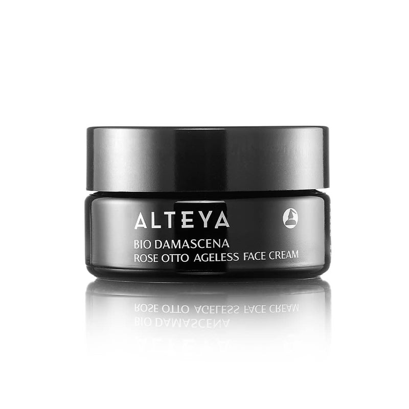 Alteya Organics Face Cream Certified Organic Skin Care 17 Fl Oz50 mL Bio Damascena AwardWinning Ageless Rose Otto Face Moisturizer With Organic Bulgarian Rose Oil