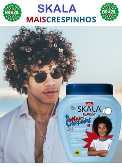 SKALA SKALA Mais Crespinhos 2 in 1 Kids Treatment Cream, styling, Moisturizing and Deep Hydration for Frizzy and Curly Hair 1000g ( Brazil )  - Image 2