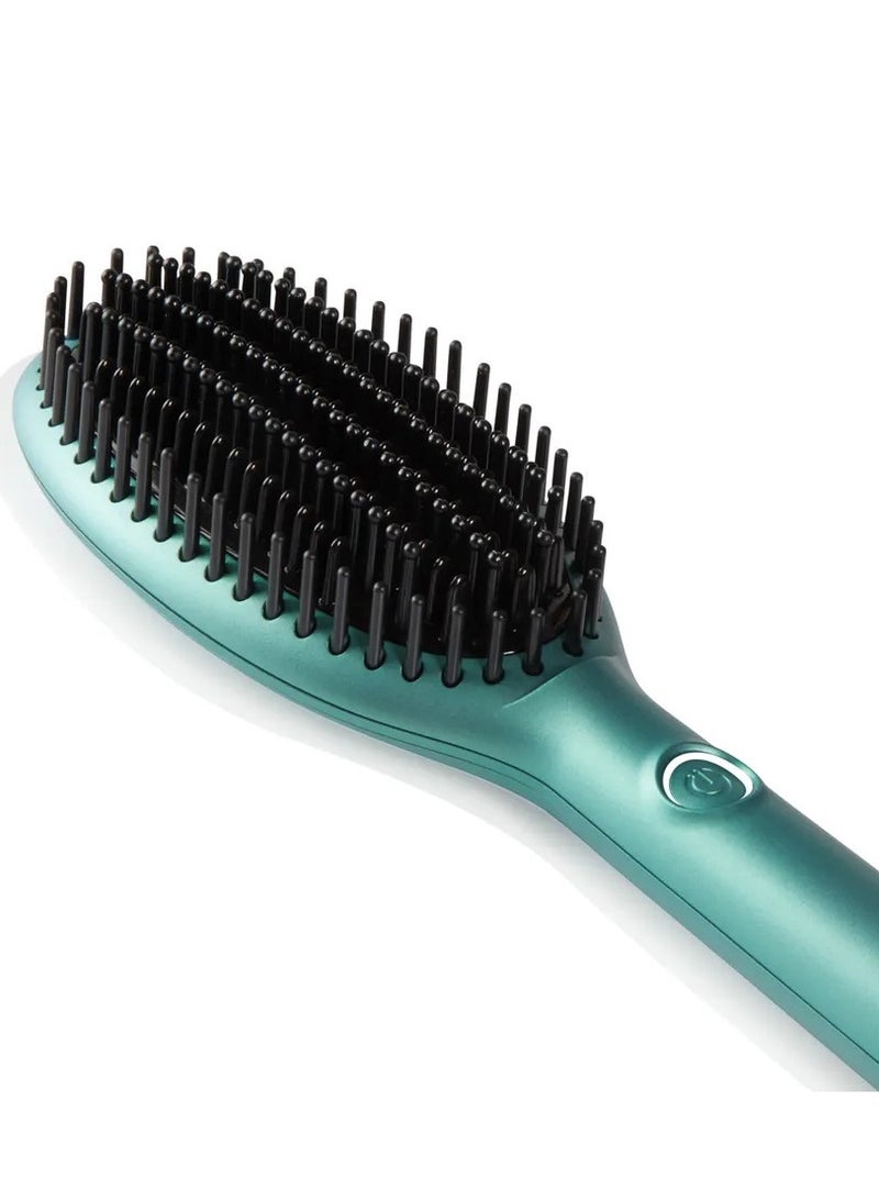ghd مجموعة هدايا Glide Limited Edition Hot Brush باللون اليشم الجذاب - Image 4