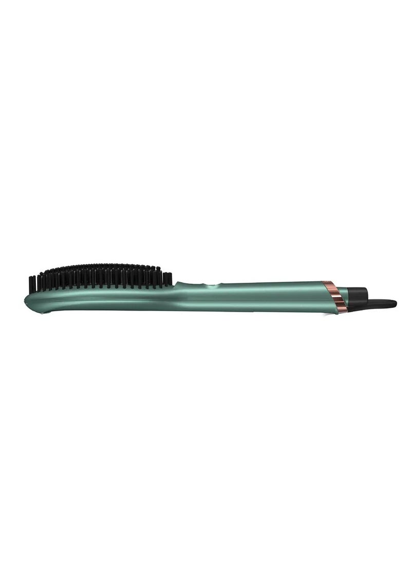 ghd مجموعة هدايا Glide Limited Edition Hot Brush باللون اليشم الجذاب - Image 3
