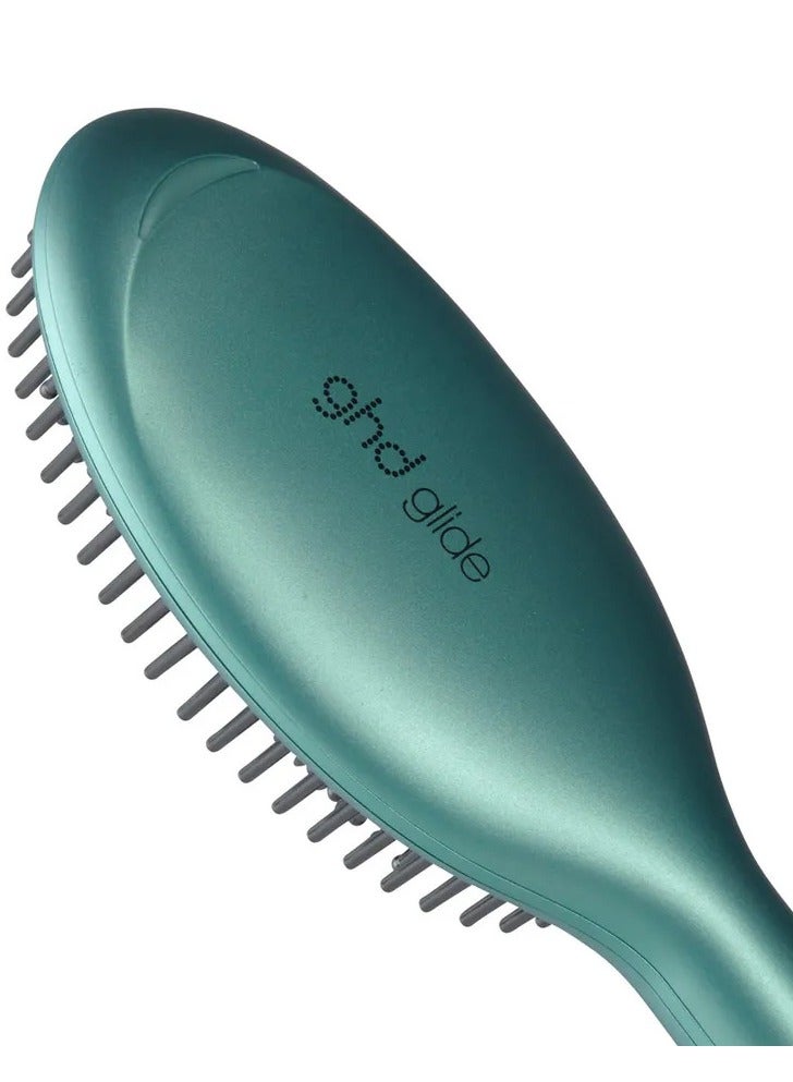 ghd مجموعة هدايا Glide Limited Edition Hot Brush باللون اليشم الجذاب - Image 5