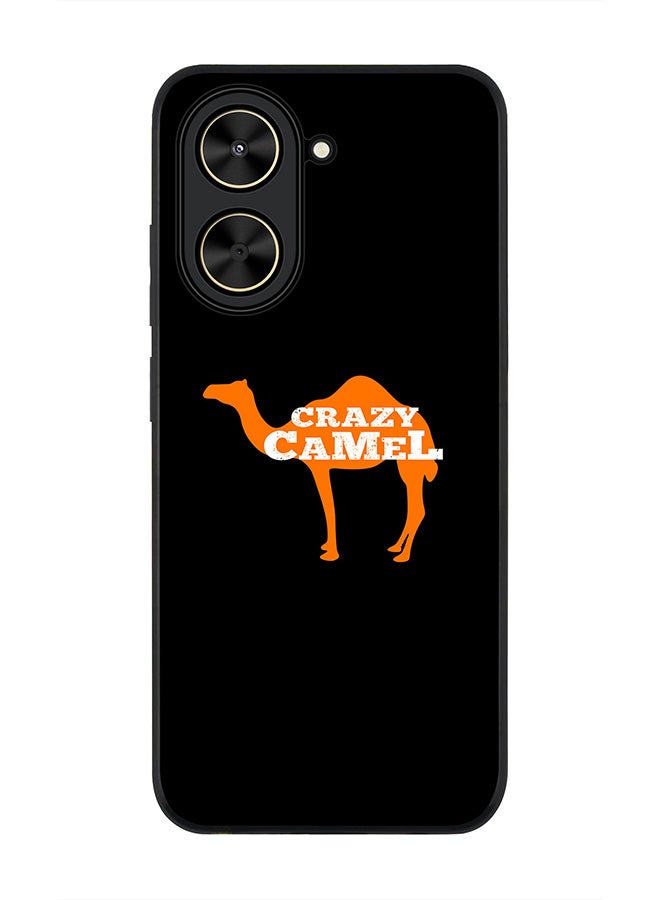 Stylizedd For Xiaomi Poco C71 / Redmi A5 4G Case,Slim fit Camera Protection, Shockproof Thin Phone cover  - Crazy Camel