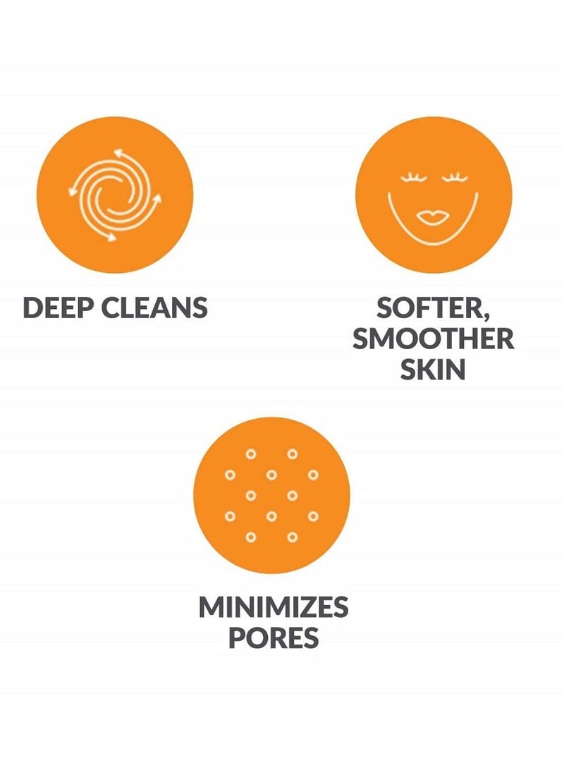 Clarisonic Clarisonic Facial Cleansing Brush Head Replacements,Deep Pore, Compatible with Mia 1, Mia 2,Gentle enough for daily use  - Image 2