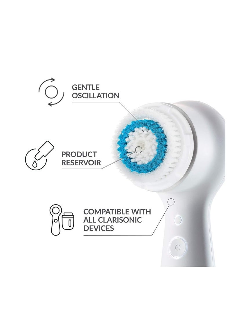 Clarisonic Clarisonic Facial Cleansing Brush Head Replacements,Deep Pore, Compatible with Mia 1, Mia 2,Gentle enough for daily use  - Image 4