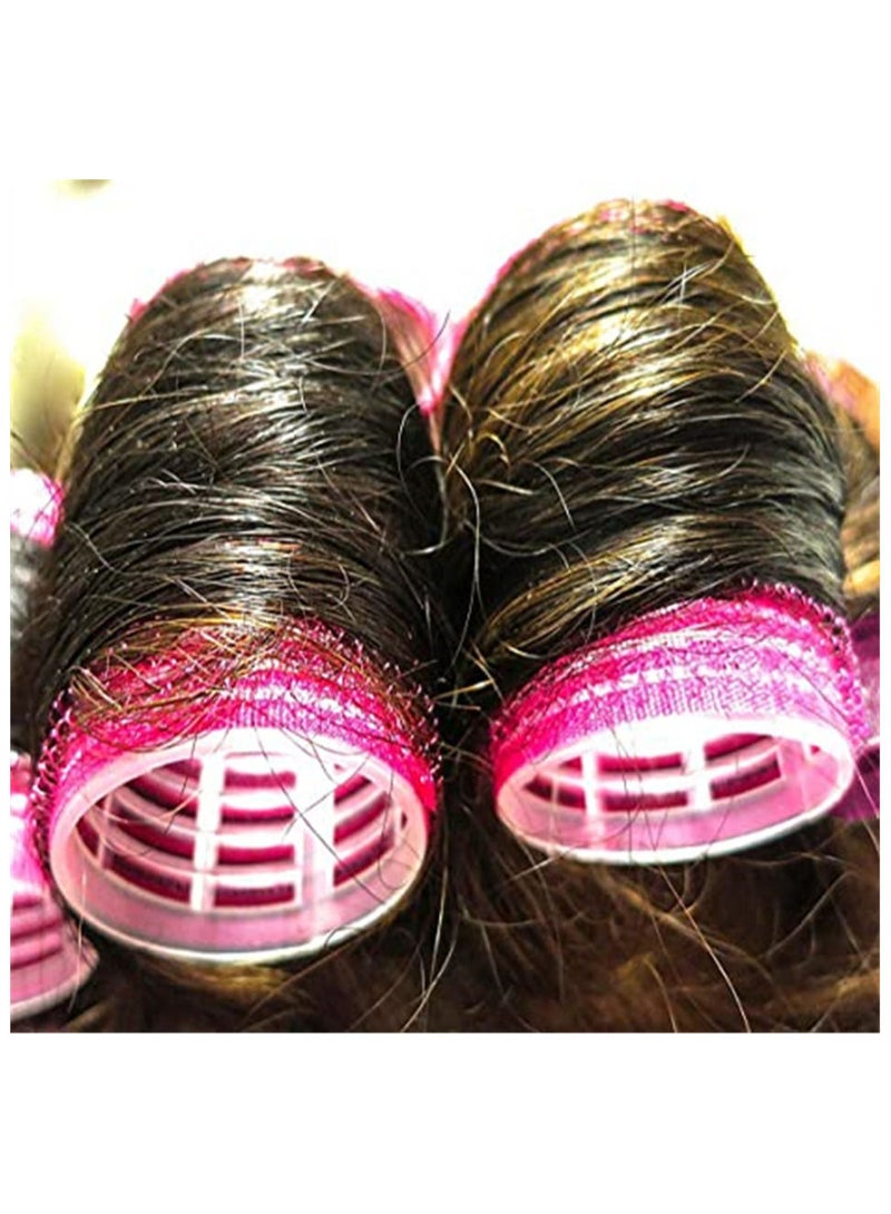 BLOOMING TIME 12 Pack Self Grip Salon Hairdressing Curlers, DIY Curly Hairstyle, Colours May Vary - Image 5