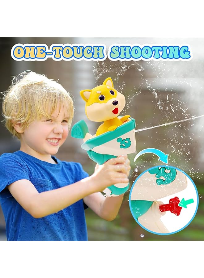 KASTWAVE Water Pistol Toys For 3 8 Year Old Boys Girls 4 Pack Animal Mini Water Pistol For Kids Gifts Squirt Toy Water Pistols Blaster Party Pool Outdoor Beach - Image 4