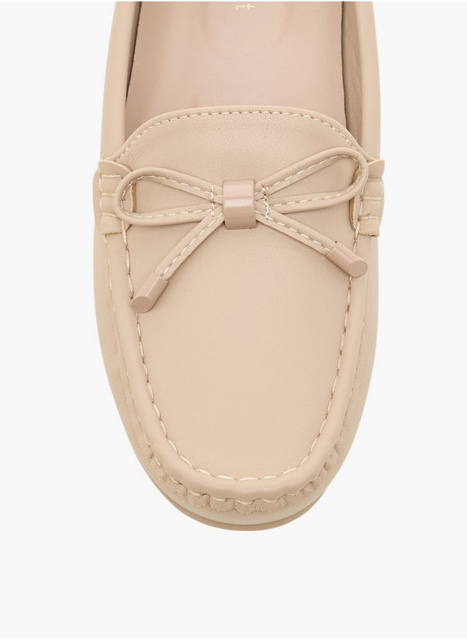 Le Confort Bow Accent Slip-On Loafers  - Image 4