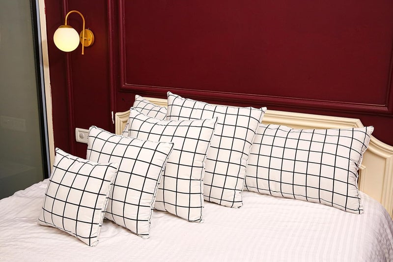 BETTER SLEEP furnishing Throw Pillow Inserts Lightweight Conjugated Fibre Fill Cotton Cushion Hand Washable 12x12 Inch 3 - Image 5