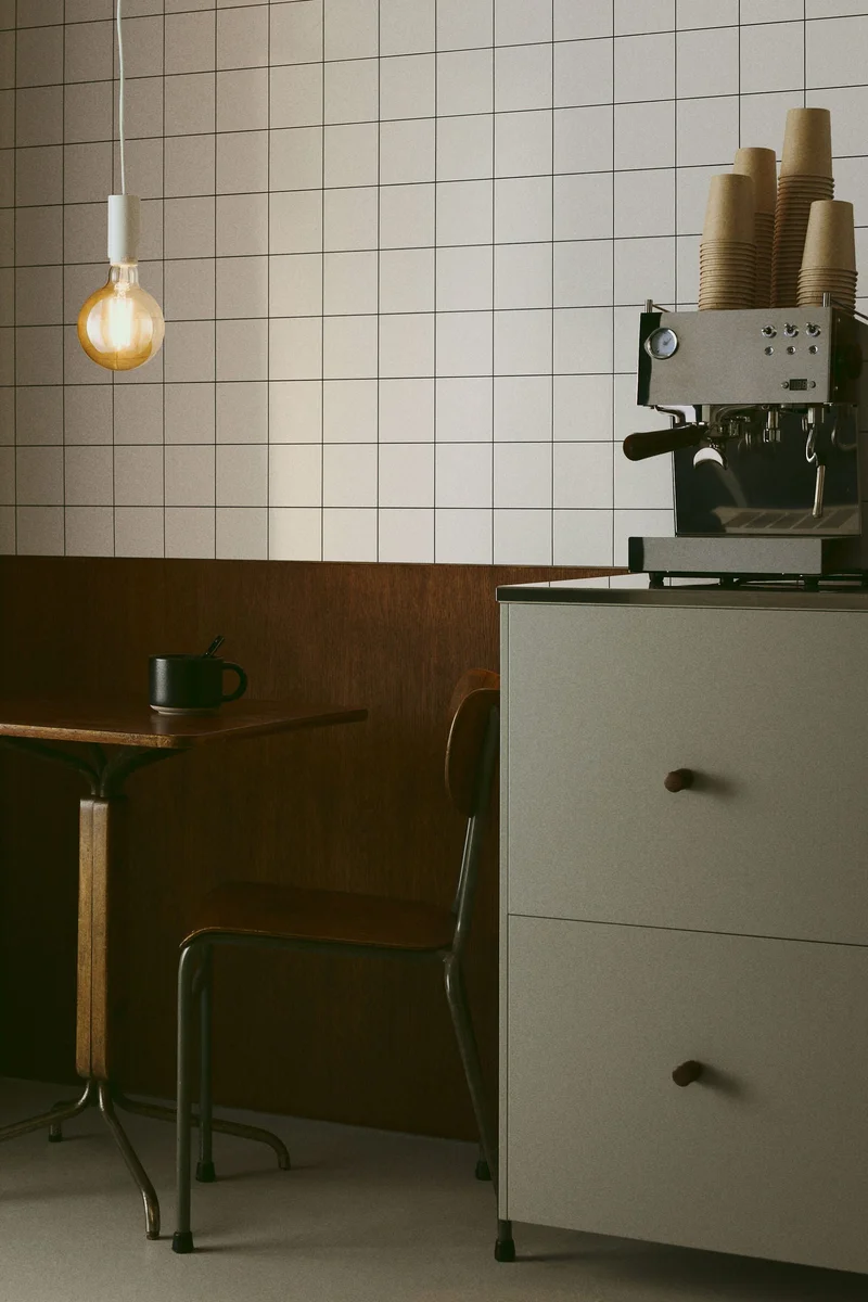 اتش اند ام كوب فخار مطلي بطلاء تفاعلي