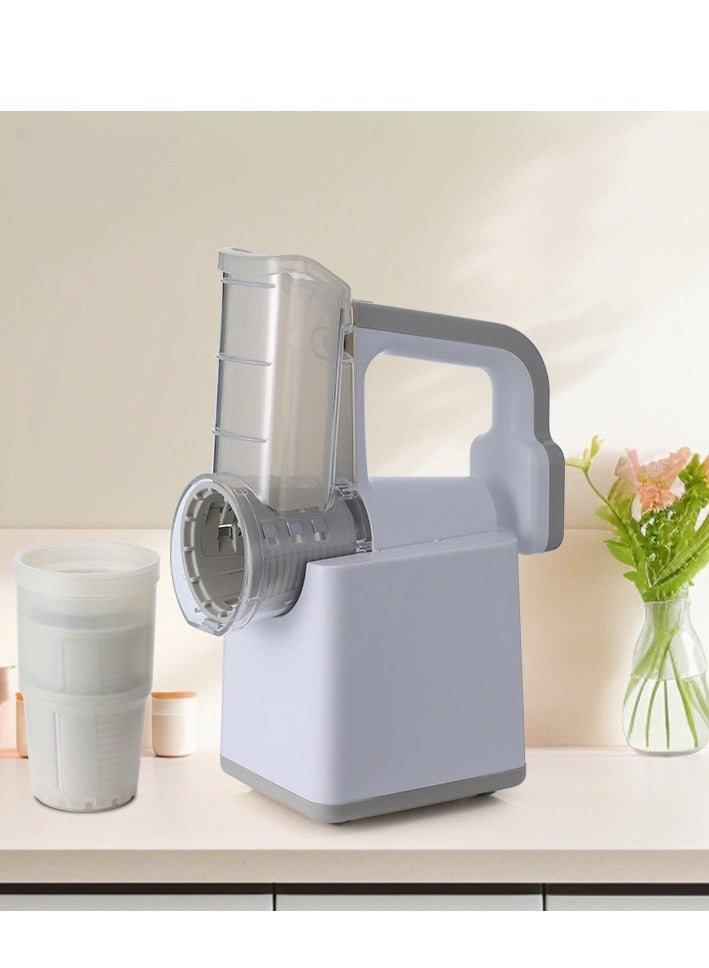 Electric Handheld Food Processor Household Multifunctional Drum Vegetable Cutting Tool - Image 1