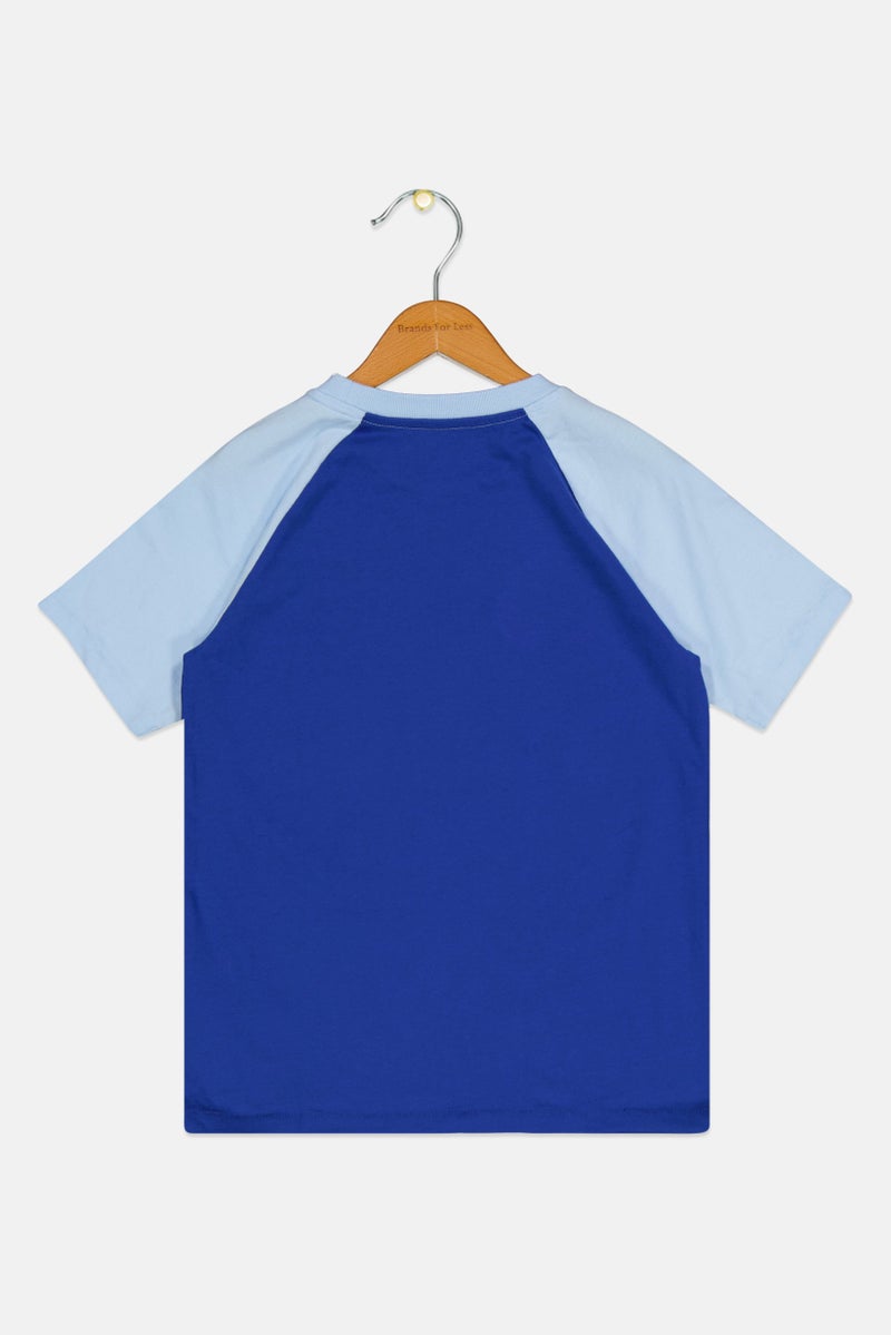 GAP Kids Boy Crew Neck Short Sleeves Graphic Print T-shirt, Multicolor  - Image 2