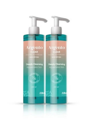 Argento Clear Facial Cleanser For Oily - 200 Ml 1+1 - pzsku/ZF366E7E94E4C2F3BD23FZ/45/_/1738414500/ae6943e6-ff4f-4e87-8883-fd83961f3aae